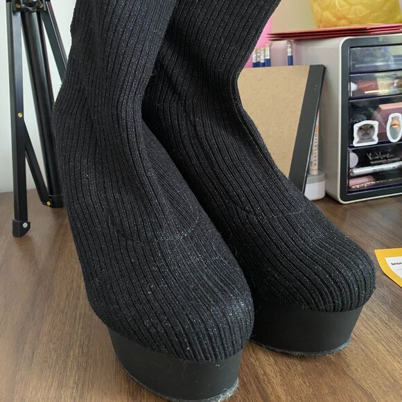 Pleaser Boots - SIZE 8 - DELIGHT-1002-2 (STRIPPER HEELS) - Picture 2 of 5